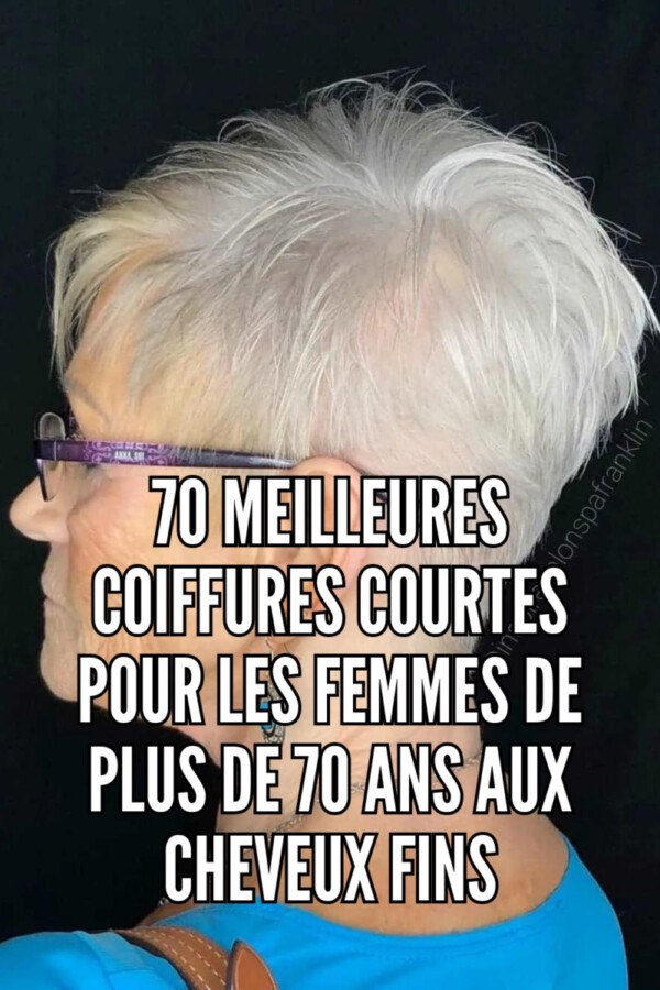 Coupe courte femme moderne élégante.