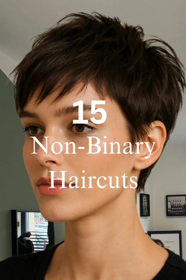 Coupe courte femme moderne élégante.