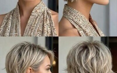 Coupe courte dégradée effilée : le style parfait pour un look moderne et raffiné