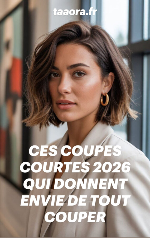 carré court dégradé cheveux