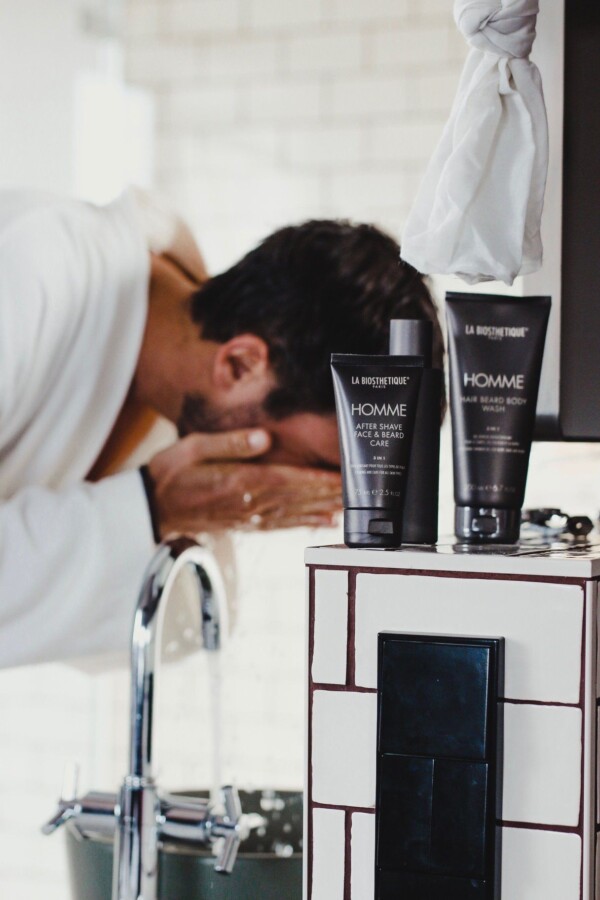 protecteur chaleur cheveux hommes