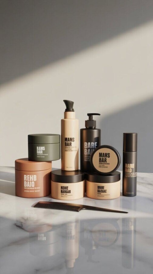 protecteur chaleur cheveux hommes